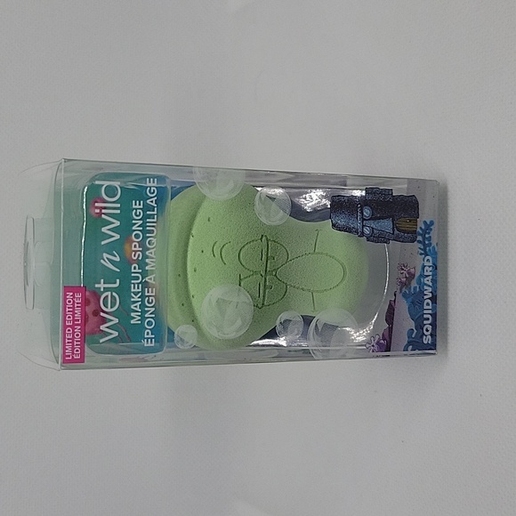 SpongeBob Wet n Wild Makeup Sponge Brush and Sponge Case 5 Piece Set - Picture 8 of 11